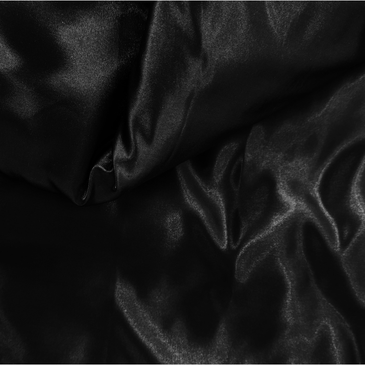 Pościel satynowa SUPERPŁYNNA - Z CAŁOŚCI srebrna - 200x220 + 2x70/80